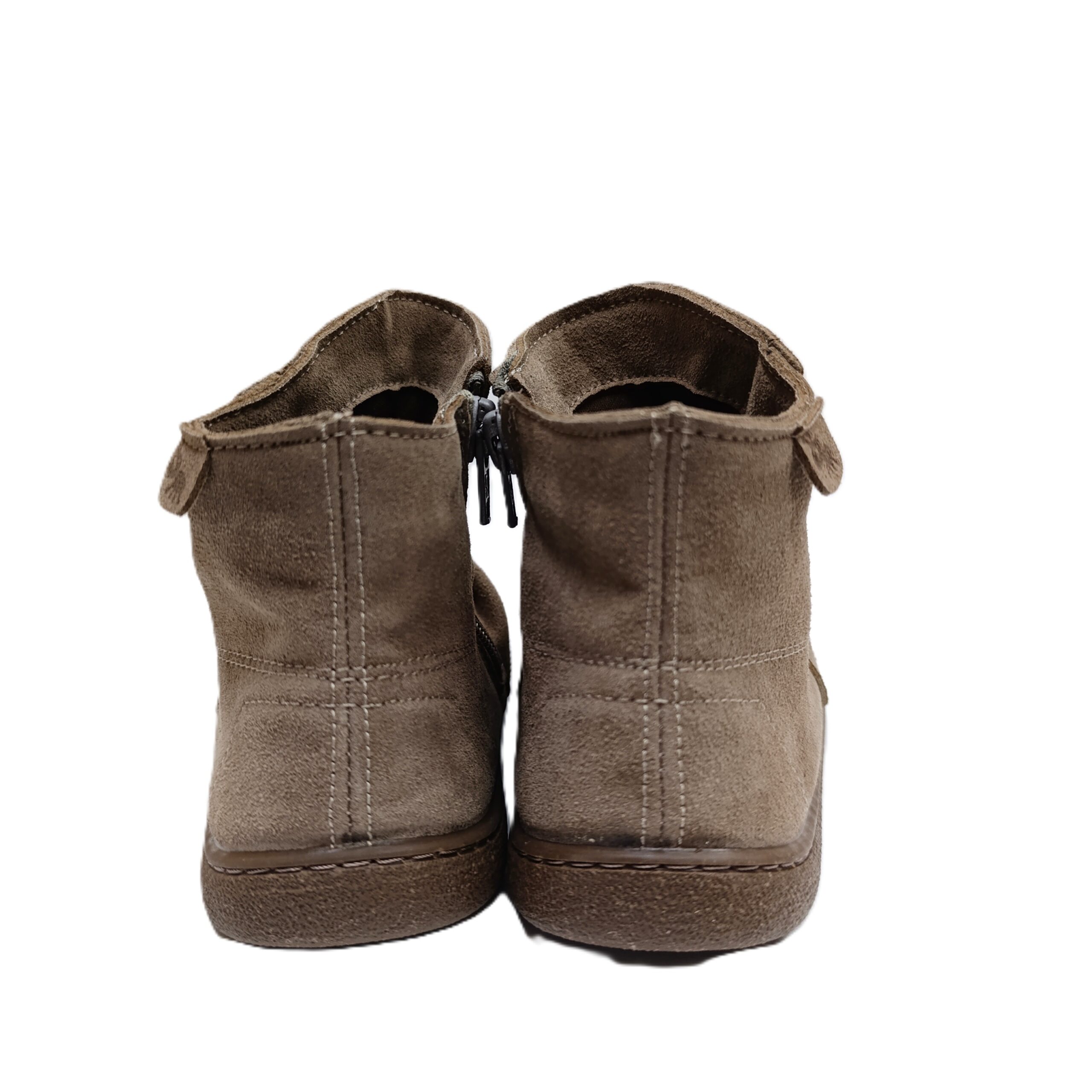 Botín barefoot unixex Flexibles de Vulladi color arena