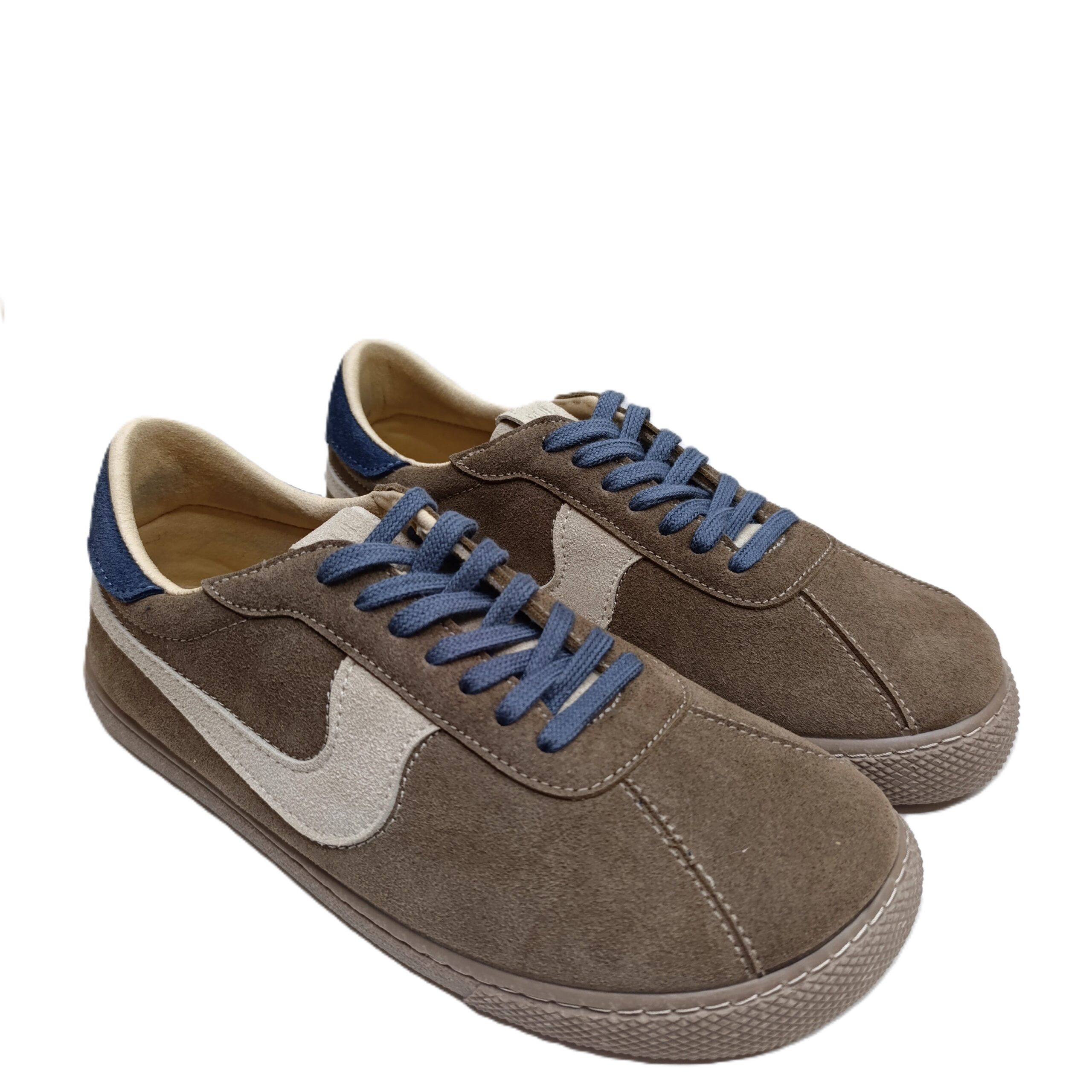 Deportiva barefoot mujer flexibles de vulladi en color plomo