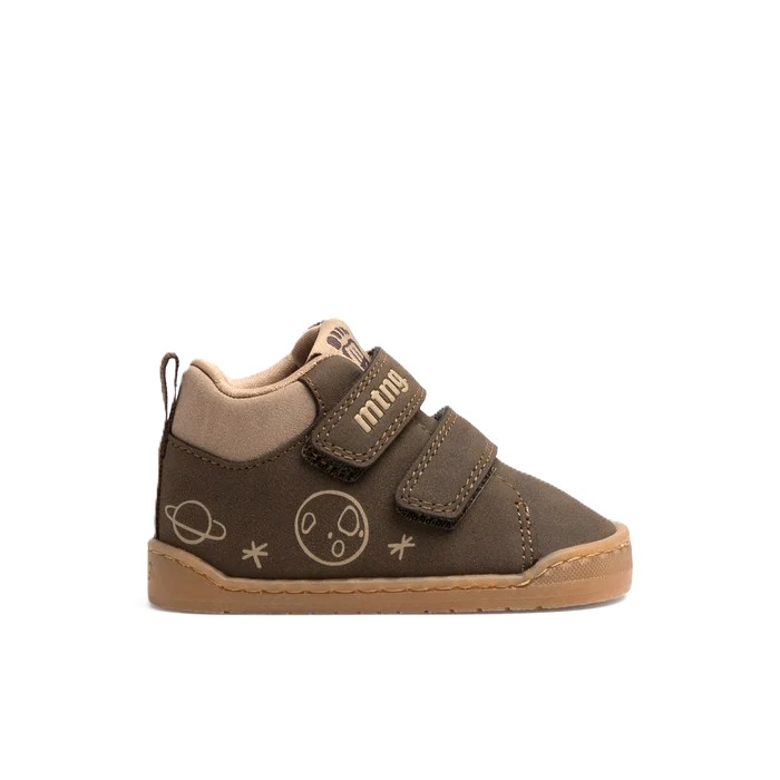 Botín barefoot Mustang free baby 49066 Kaki 1 Botín barefoot bebé mustang free kaki