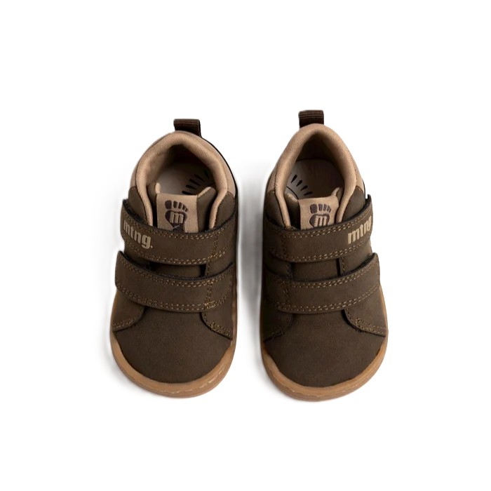 Botín barefoot Mustang free baby 49066 Kaki 2 Botín barefoot bebé mustang free kaki