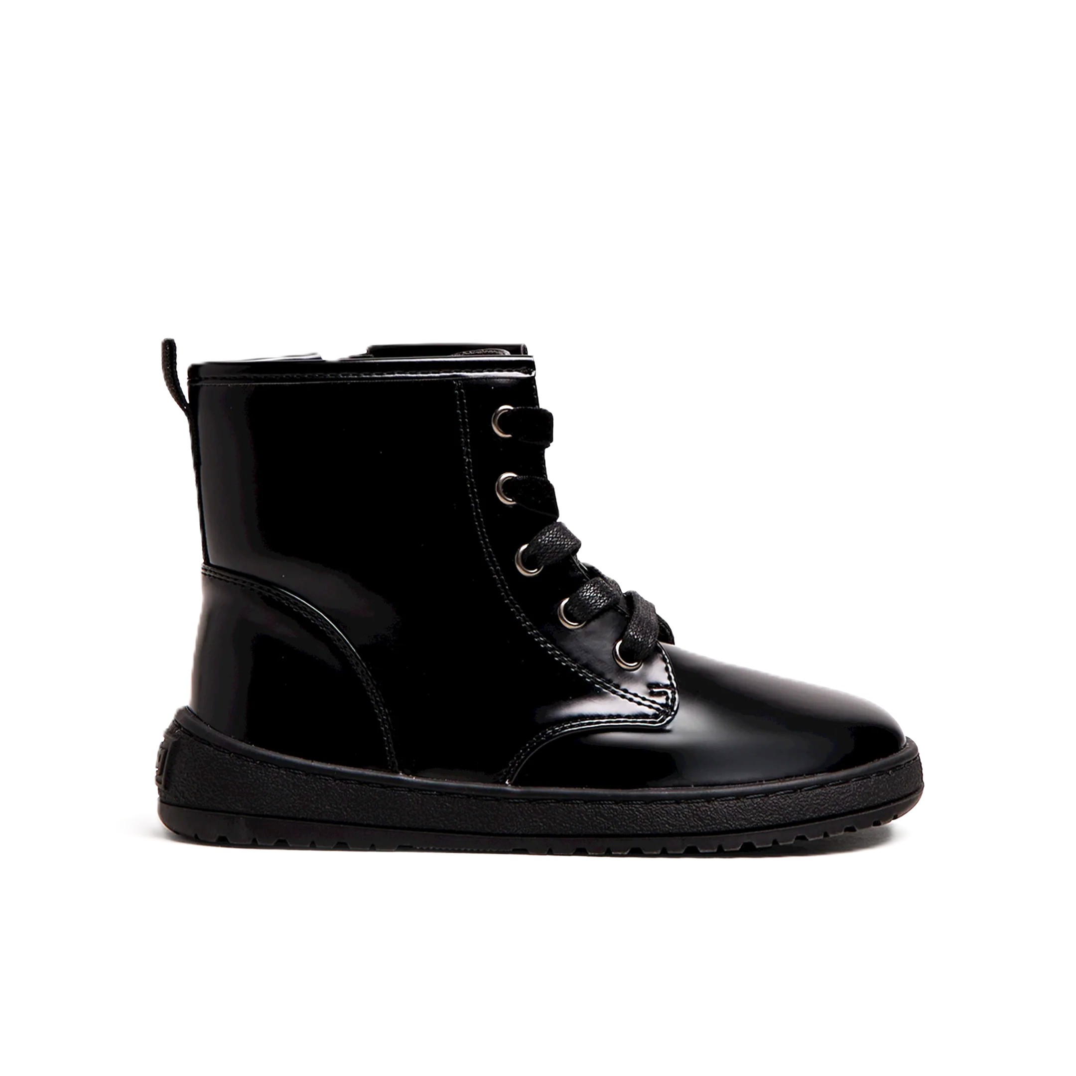 Botín barefoot línea militar niñas Mustang free Alask 49073 Negro 1 Bota barefoot niña militar mustang free alask negro