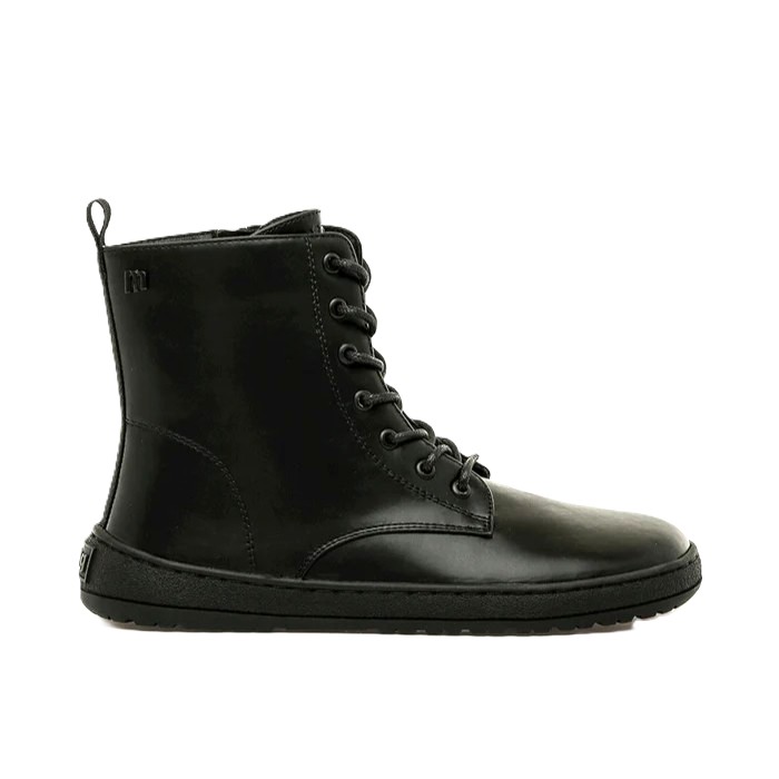 Botines barefoot Mujer Mustang free Alask 55468 Negro 1 Botín barefoot mujer linea militar free alask negro
