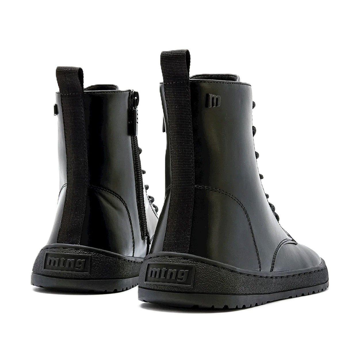 Botines barefoot Mujer Mustang free Alask 55468 Negro 5 Botín barefoot mujer linea militar free alask negro