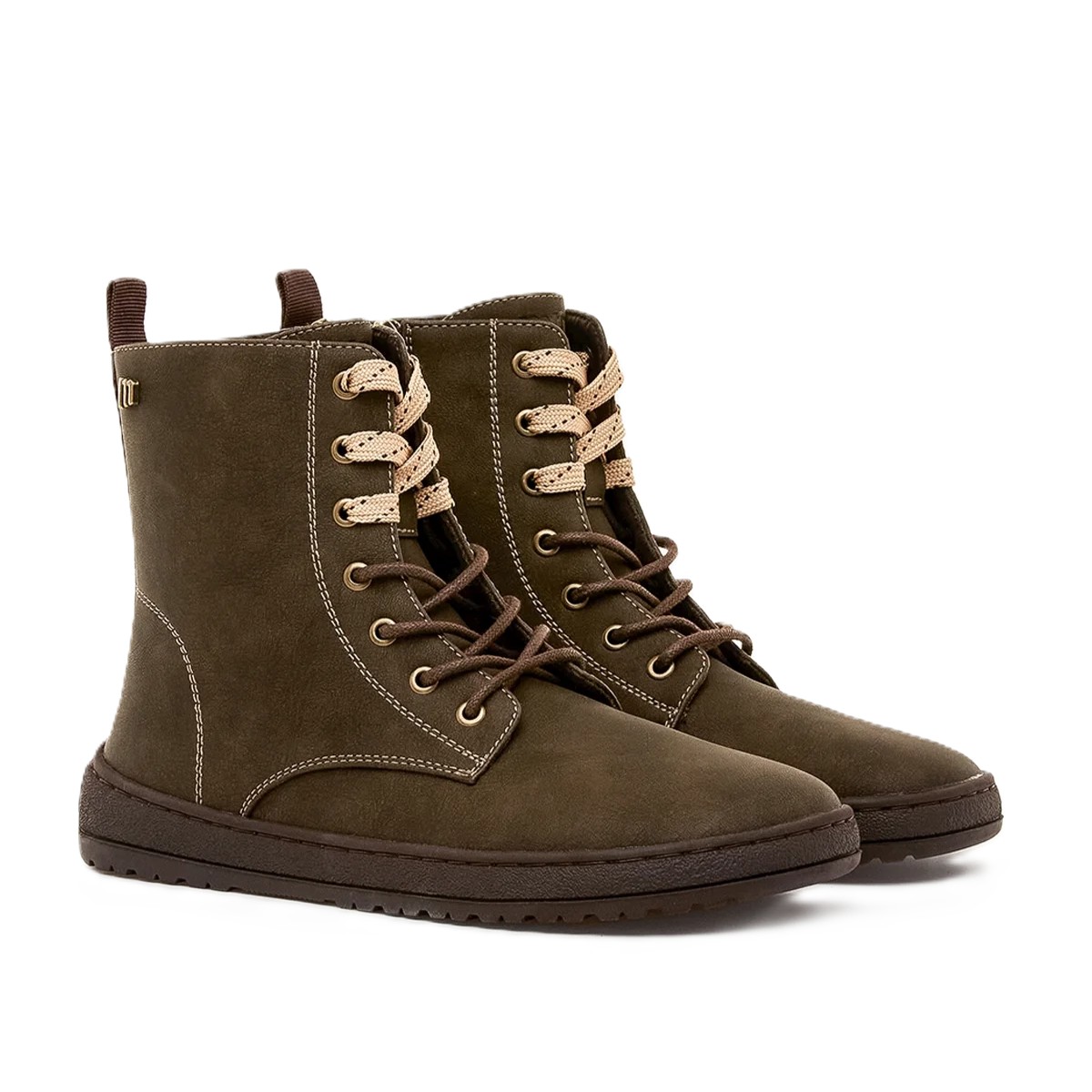 Botín barefoot mujer linea militar free alask marrón
