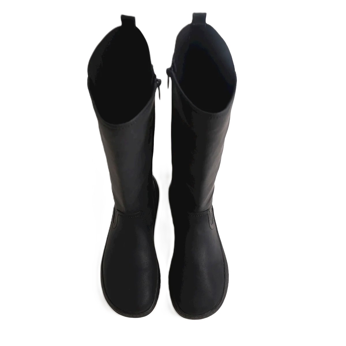 Bota alta barefoot mujer mustang free alask negro