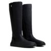 Bota alta barefoot mujer mustang free alask negro