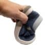 Bota barefoot Pitruflex azul jeans