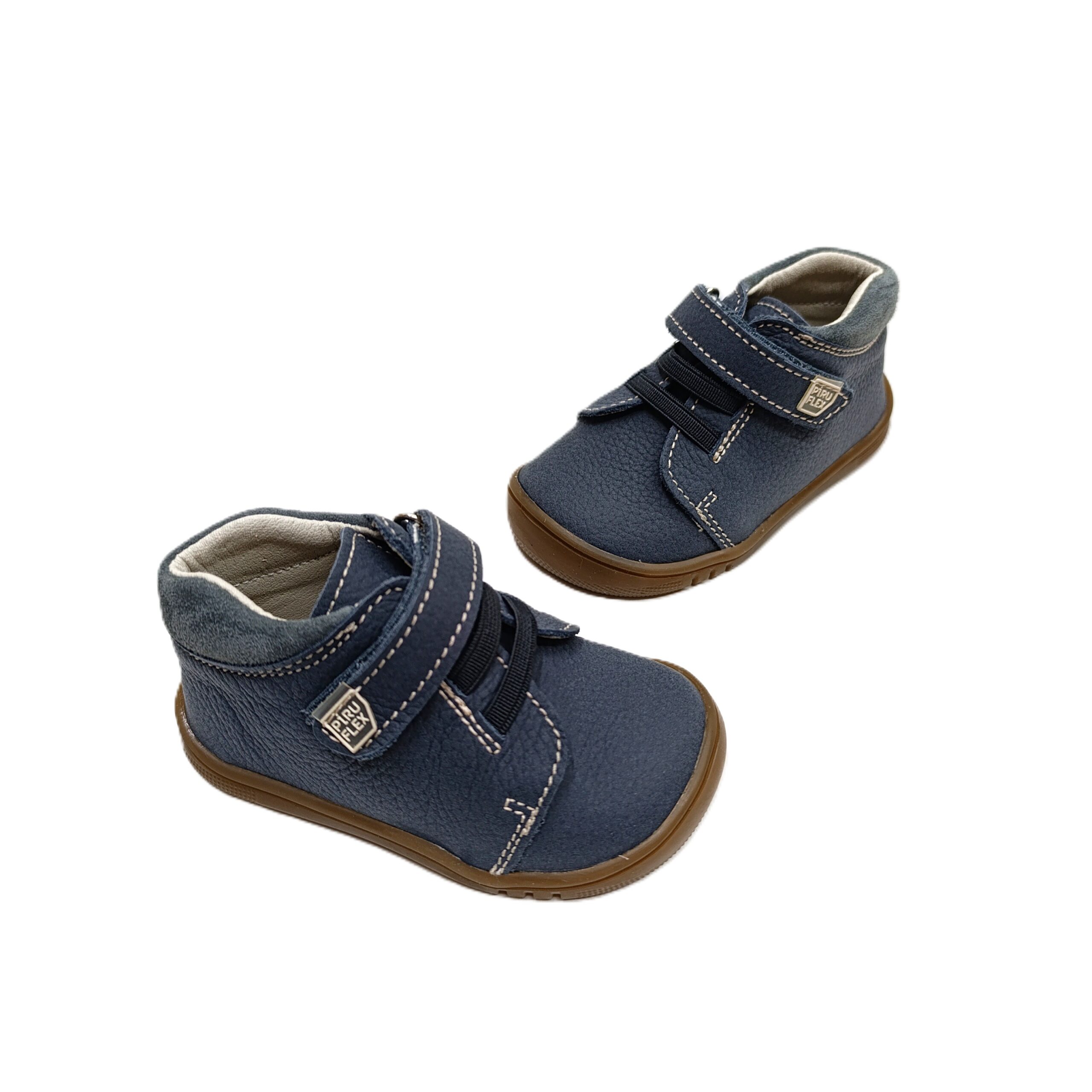 Bota barefoot primeros pasos Pitruflex gris