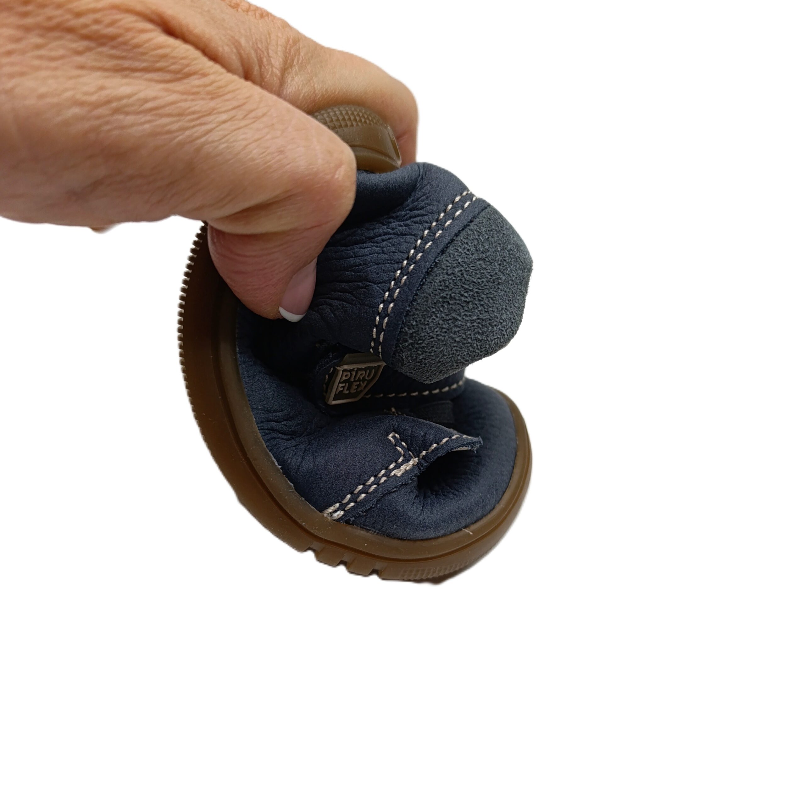 Bota barefoot primeros pasos Pitruflex gris