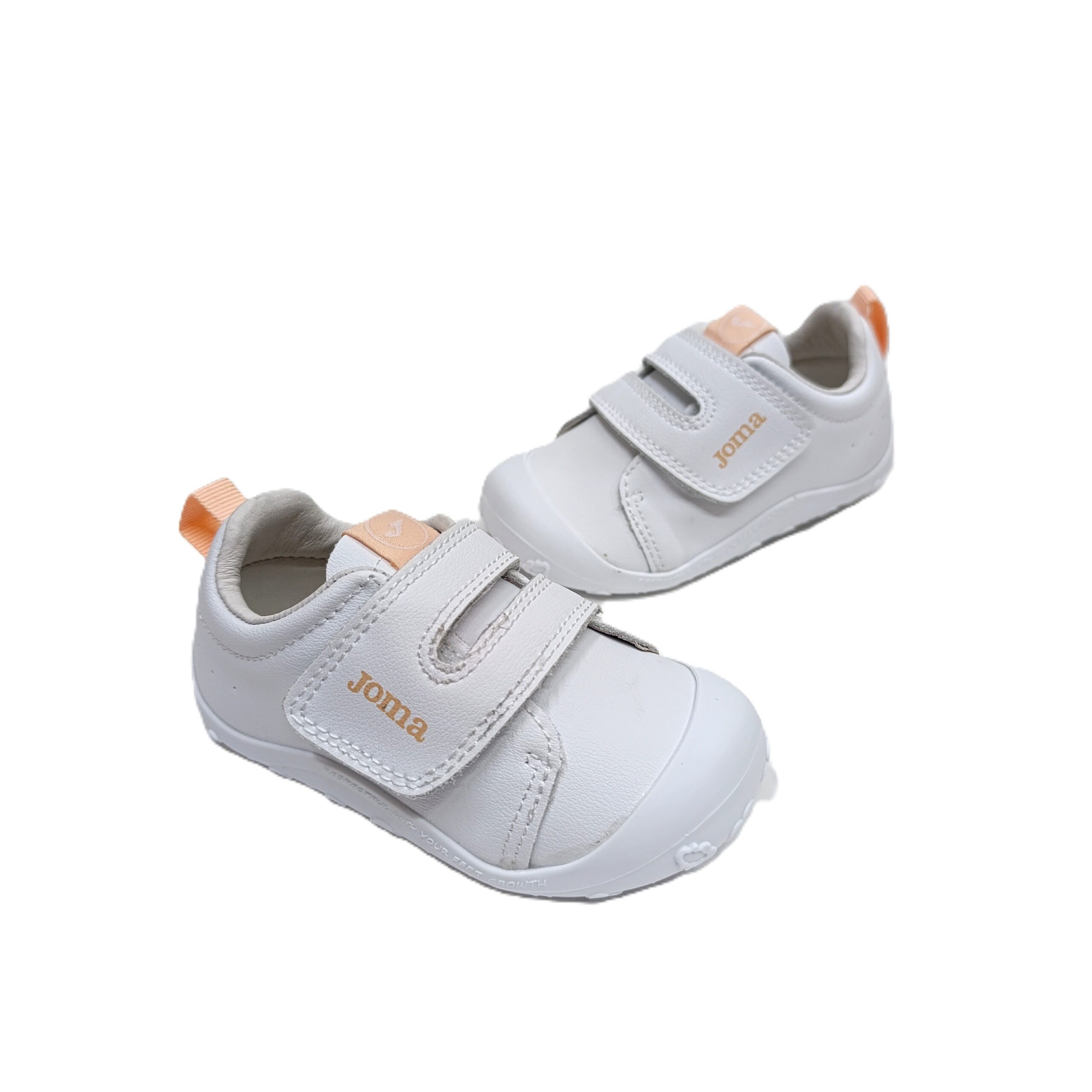 Deportiva barefoot primeros pasos Joma Teddy blanco/rosa