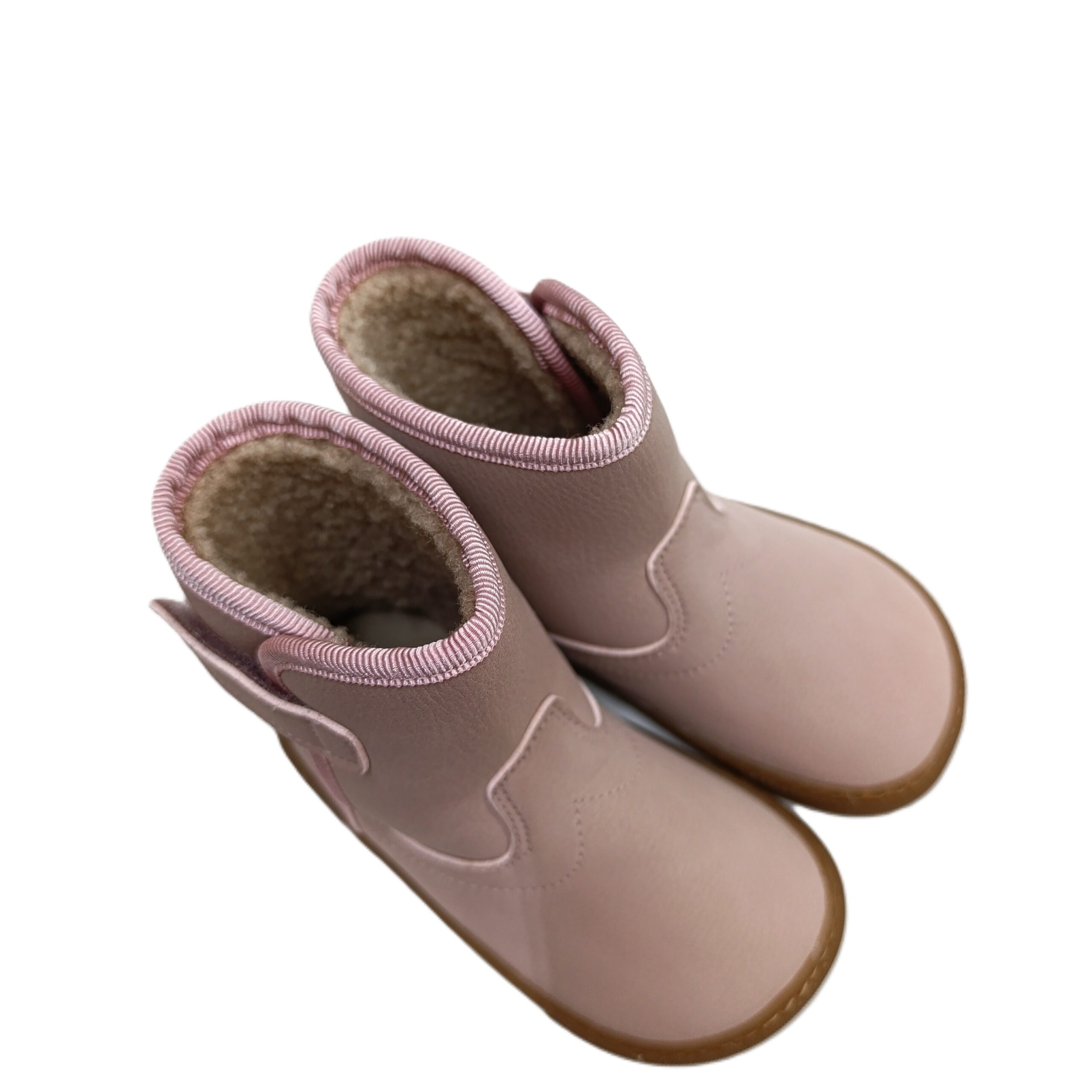 Bota barefoot primeros pasos Pepa Ribera rosa