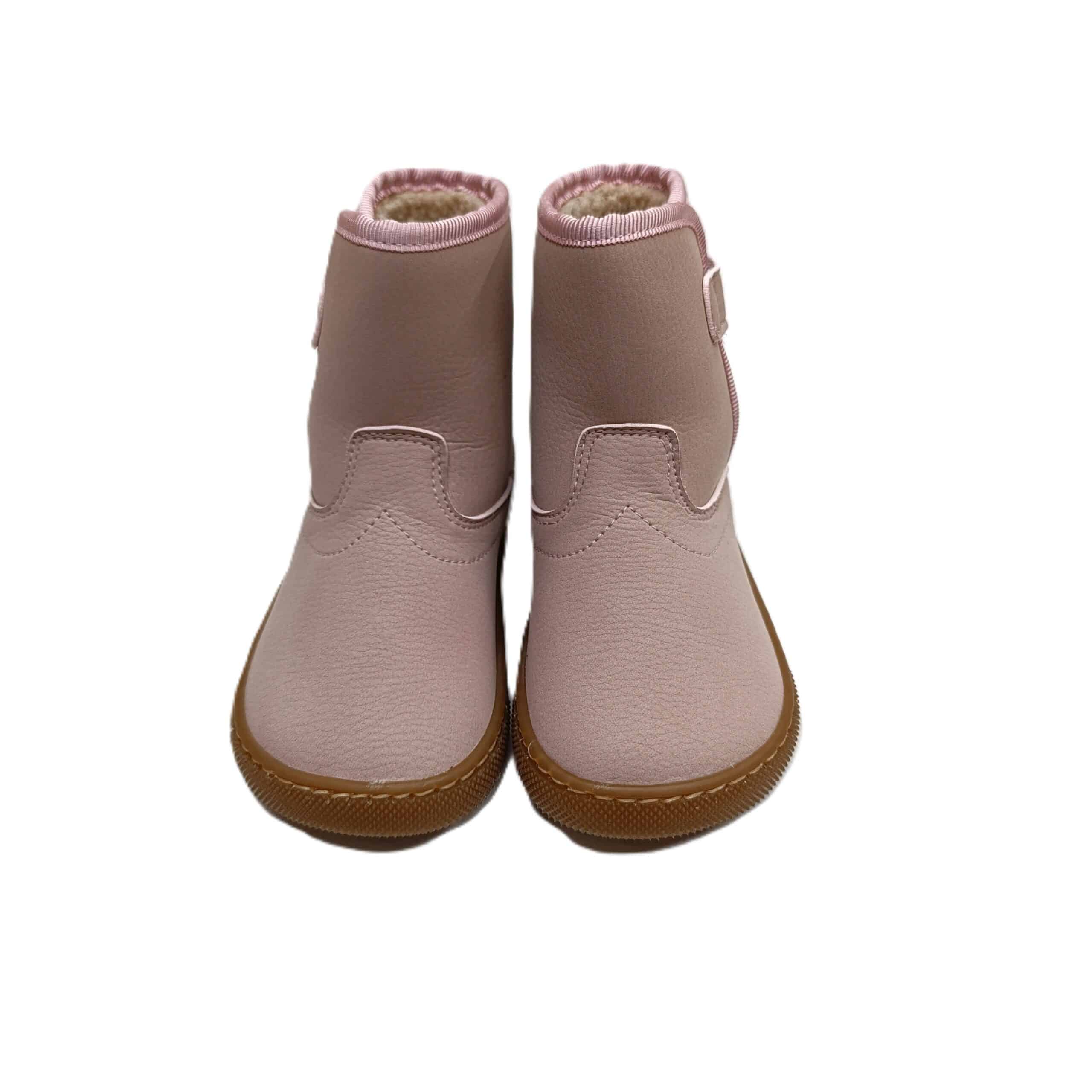 Bota barefoot primeros pasos Pepa Ribera rosa