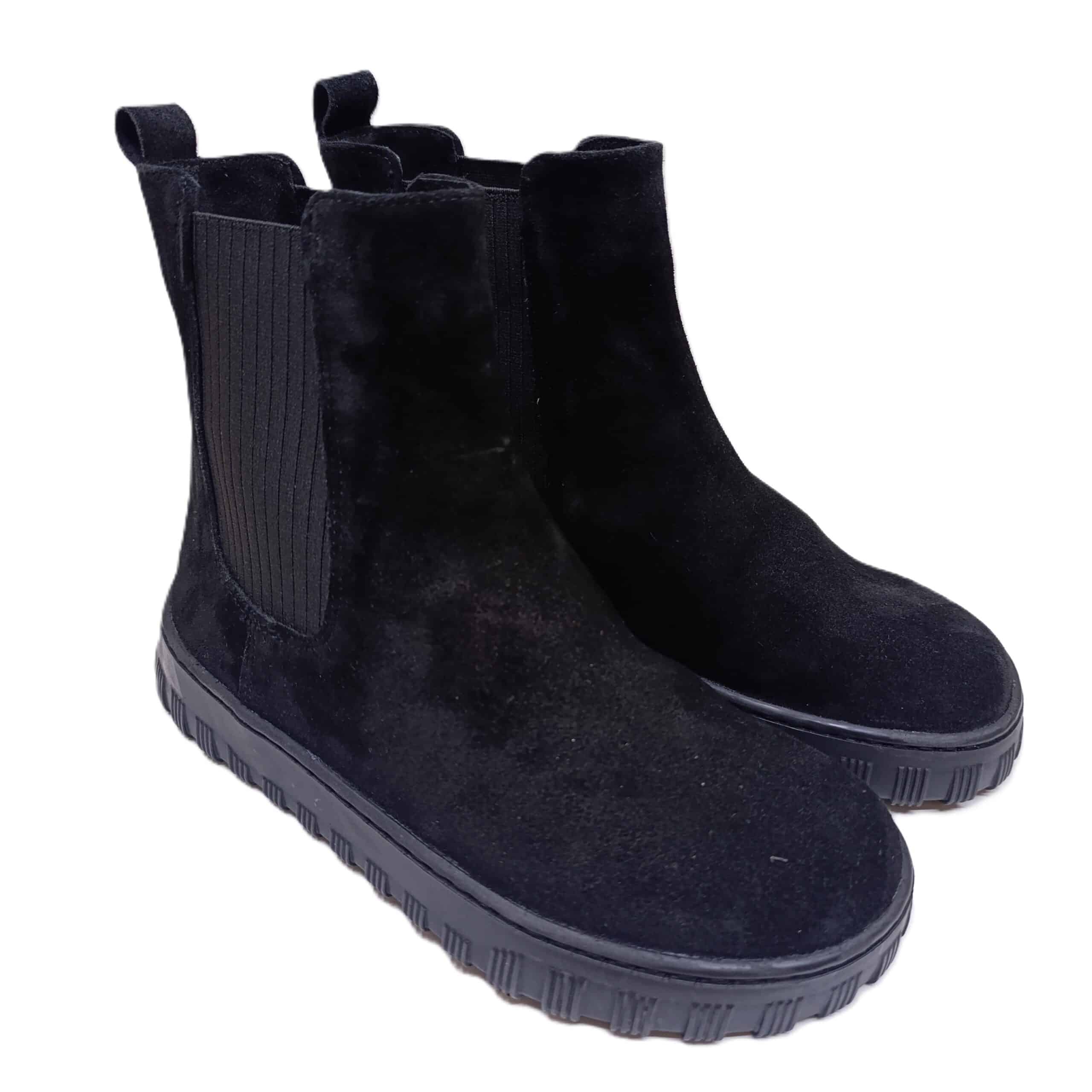 Botin barefoot mujer Blanditos Mum Alma negro