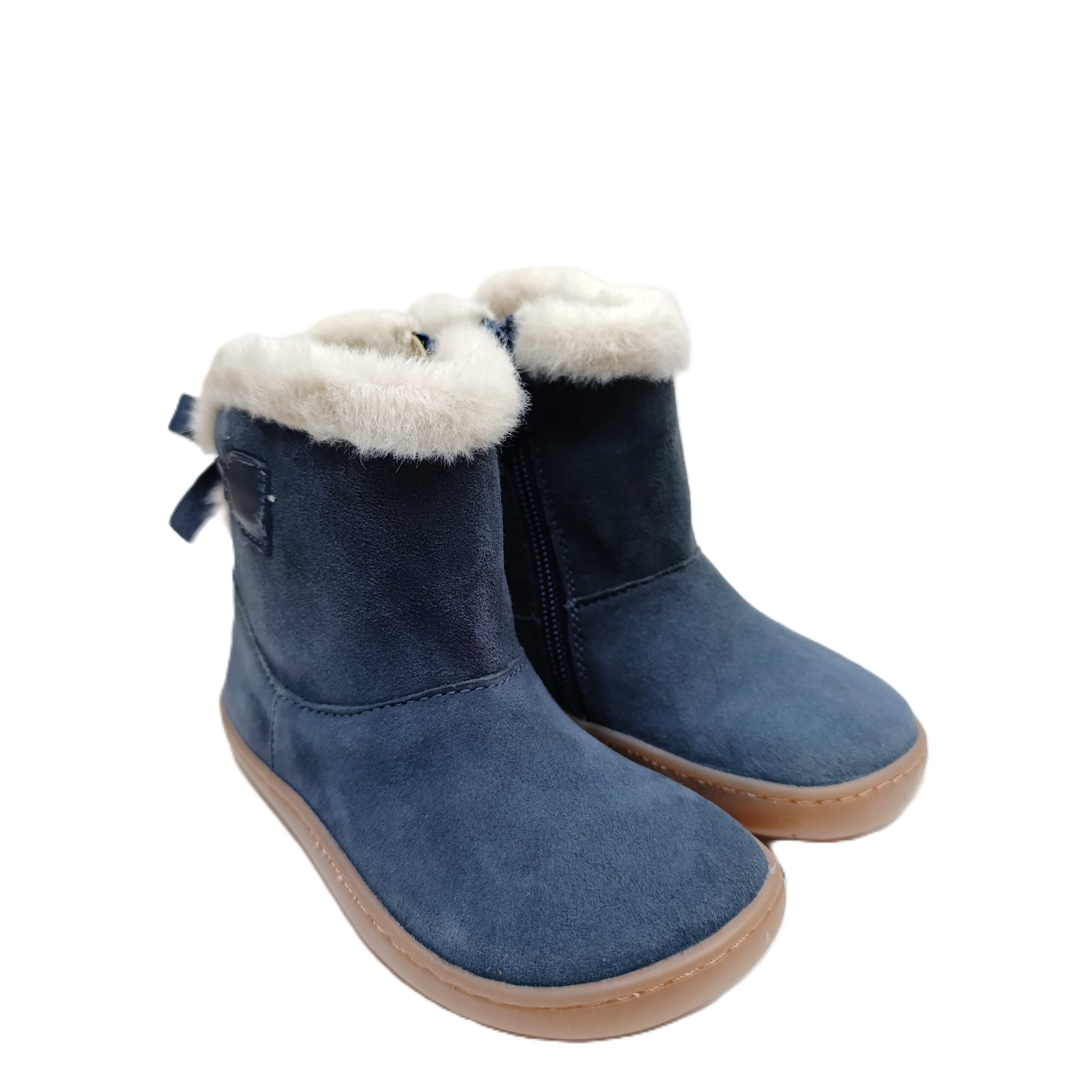 Bota barefoot Chetto piel azul
