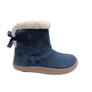 Bota barefoot Chetto piel azul