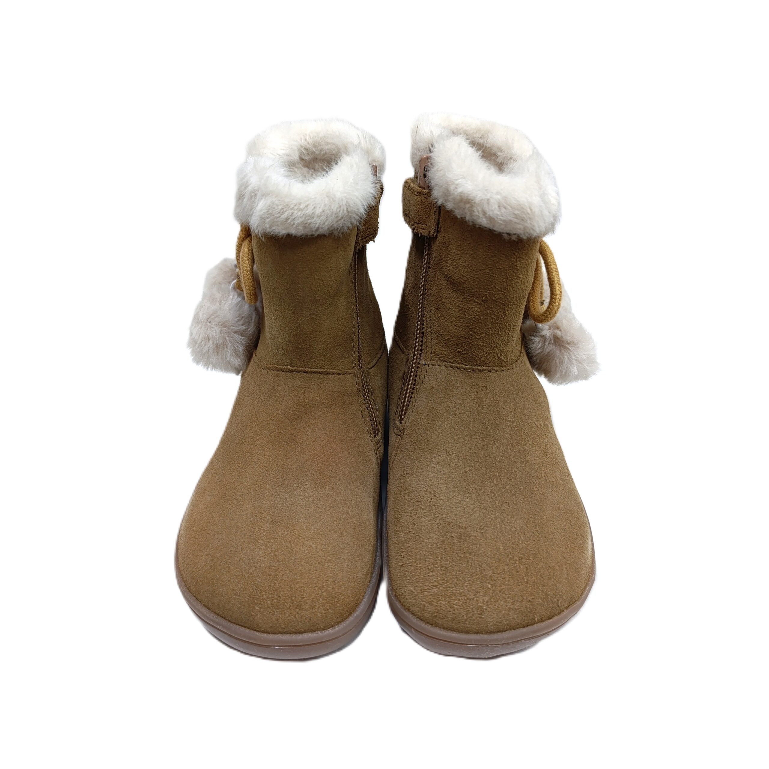 Bota barefoot Chetto camel pompones waterproof