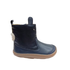 Bota barefoot Chetto piel azul conejito