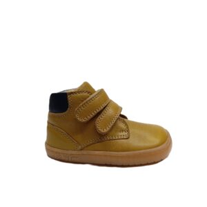 Botita barefoot piel primeros pasos Chetto camel