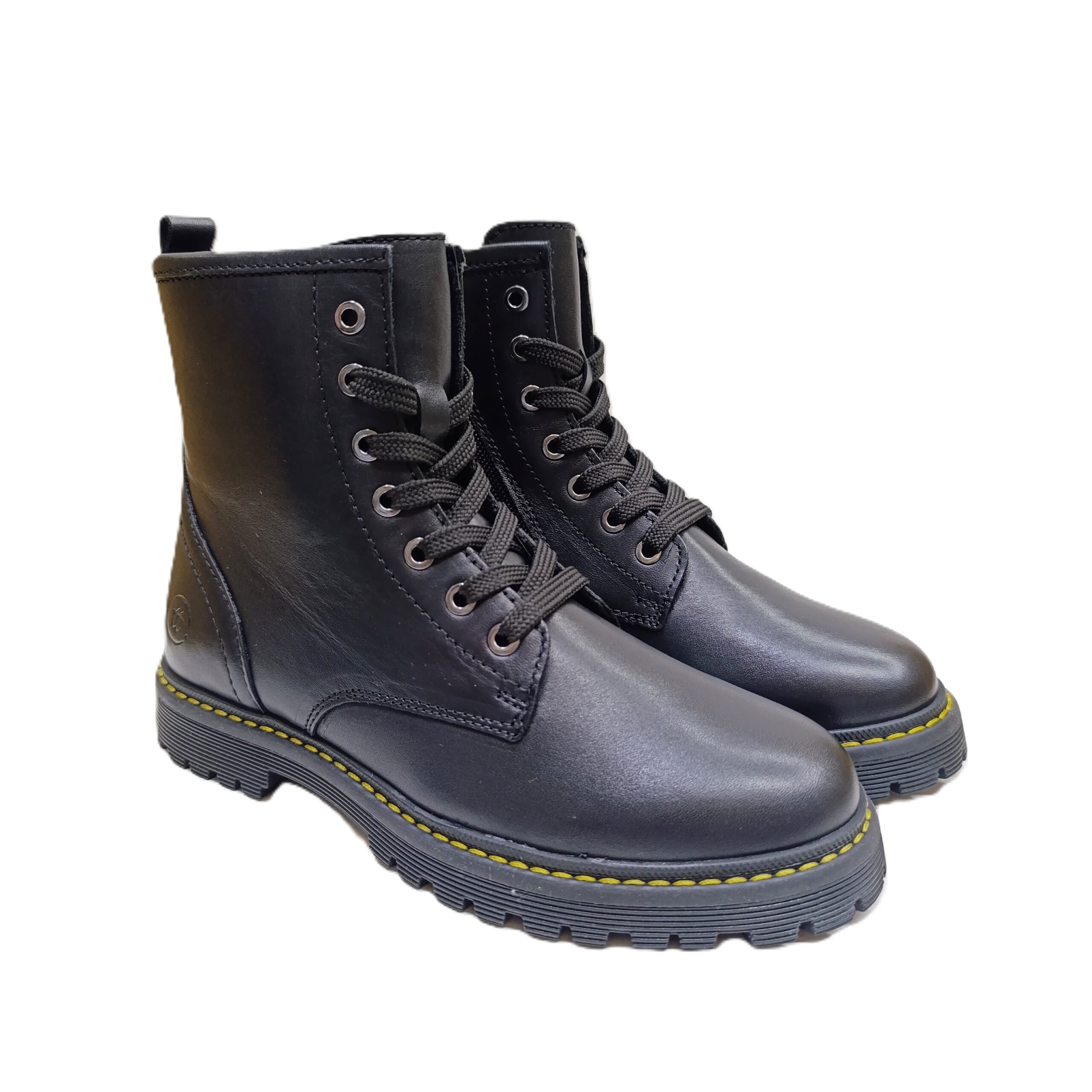 Bota militar piel negro Chetto