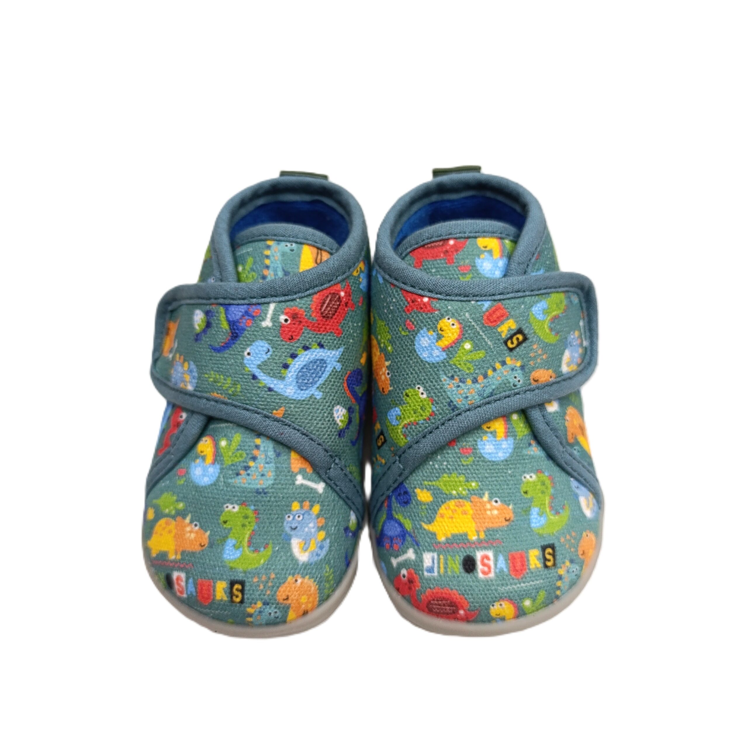 Zapatilla casa barefoot Garvalín 261339 Dinos verde 5 Zapatilla casa barefoot Garvalín dinosaurios
