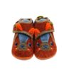 Zapatilla barefoot biomecanics dibujos naranja