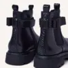 Bota piel Gioseppo lazo negro