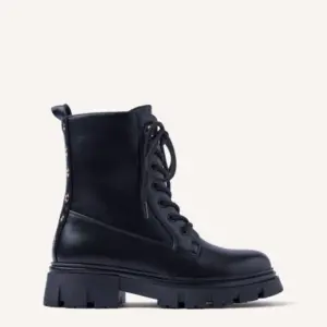 Bota militar Gioseppo niña negro