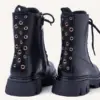 Bota militar Gioseppo niña negro