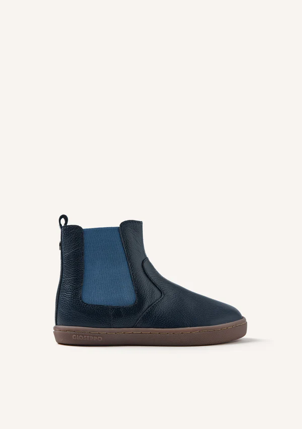 Bota barefoot piel Gioseppo azul