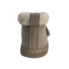 Botín barefoot Pepa Ribera taupe borreguito