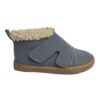 Botín barefoot Pepa Ribera azul borreguito