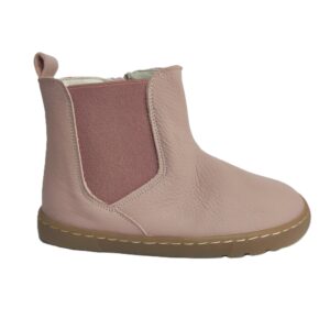 Bota barefoot Pepa Ribera primeros pasos rosa
