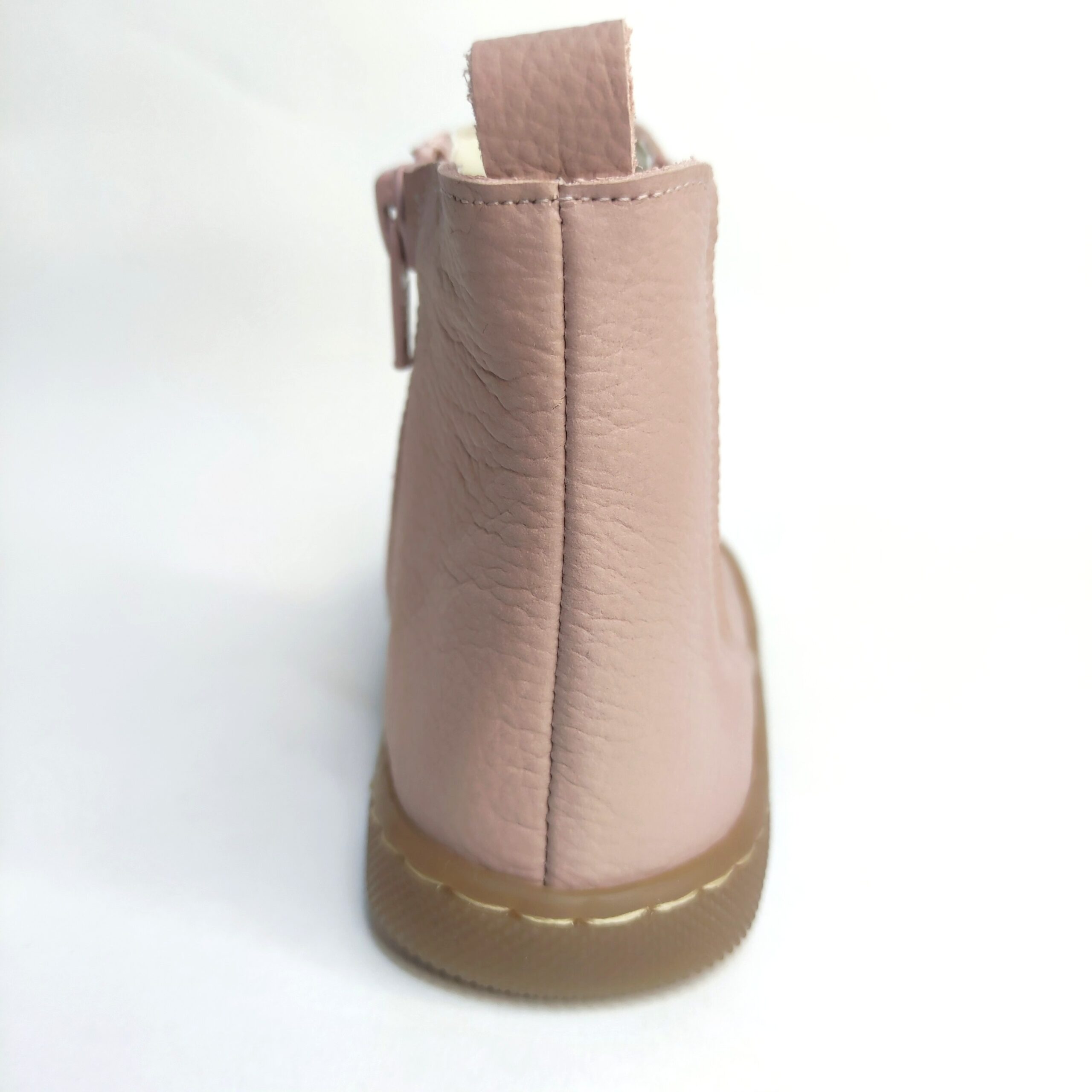 Bota barefoot Pepa Ribera primeros pasos rosa
