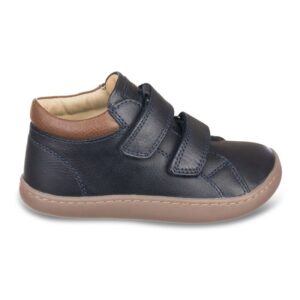 Botín barefoot piel chetto azul marino