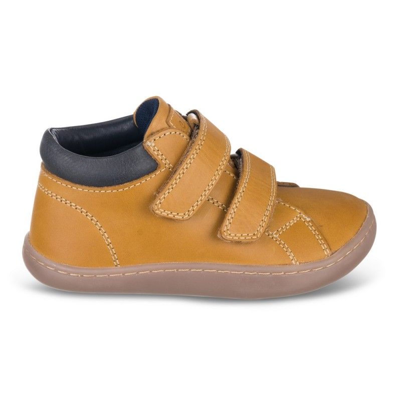 Botin barefoot chetto niño piel camel