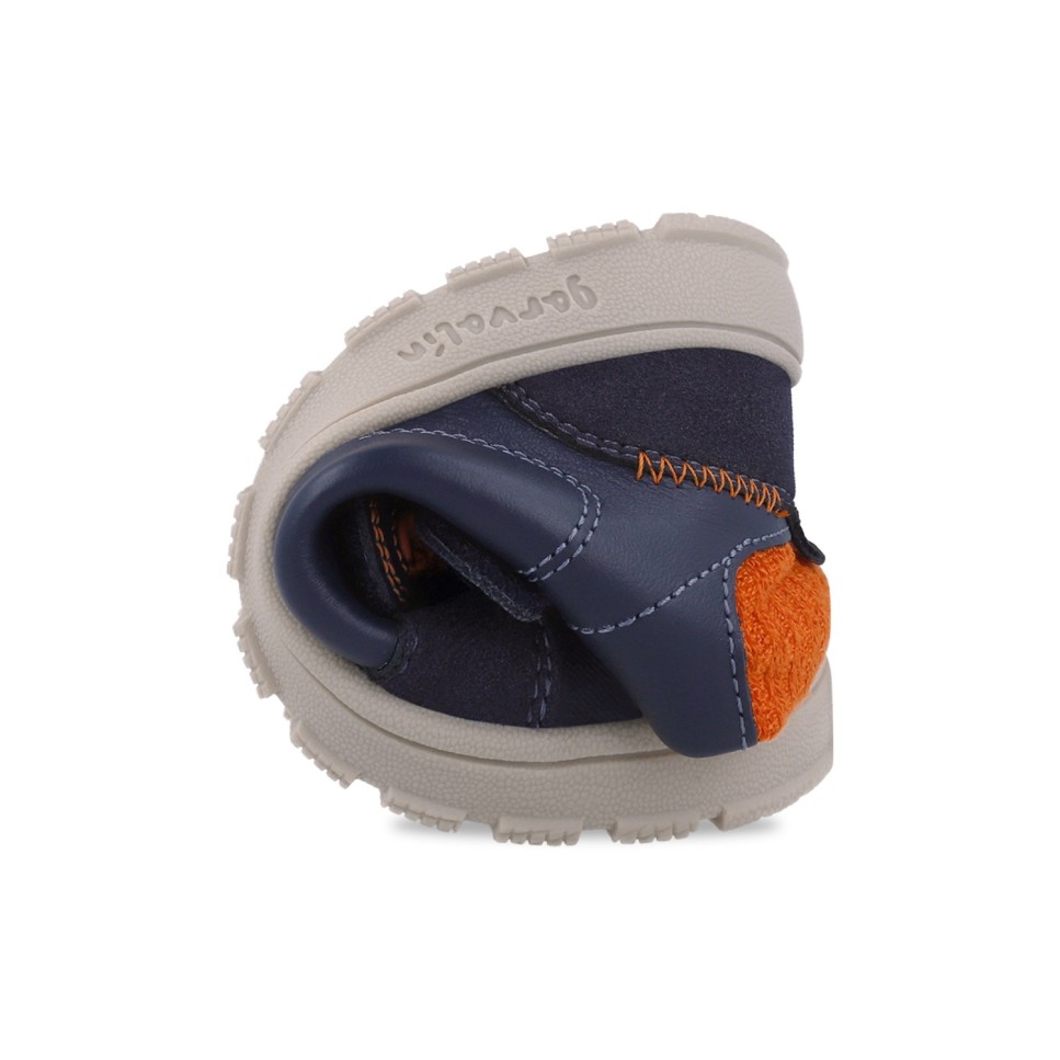 Bota barefoot niño Garvalín azul