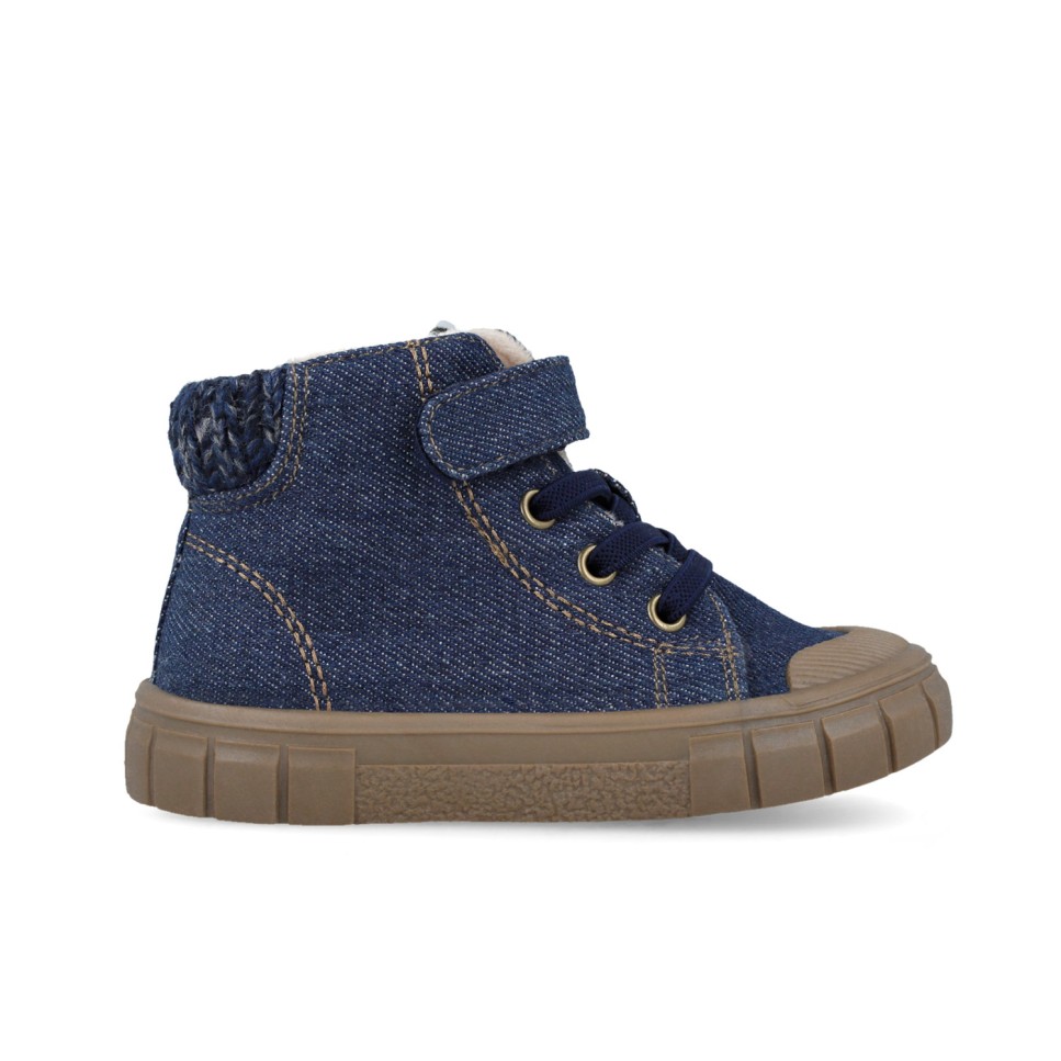 Botín barefoot Garvalín niños jeans