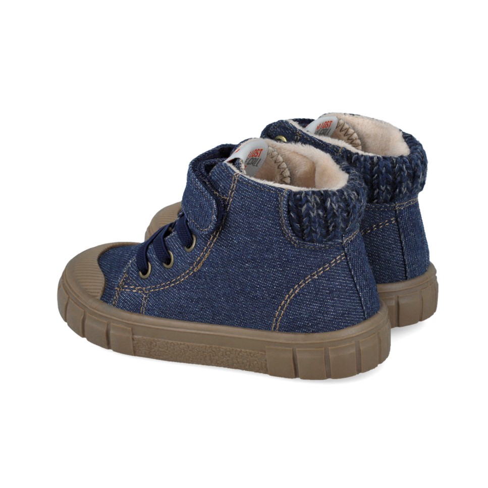 Botín barefoot Garvalín niños jeans