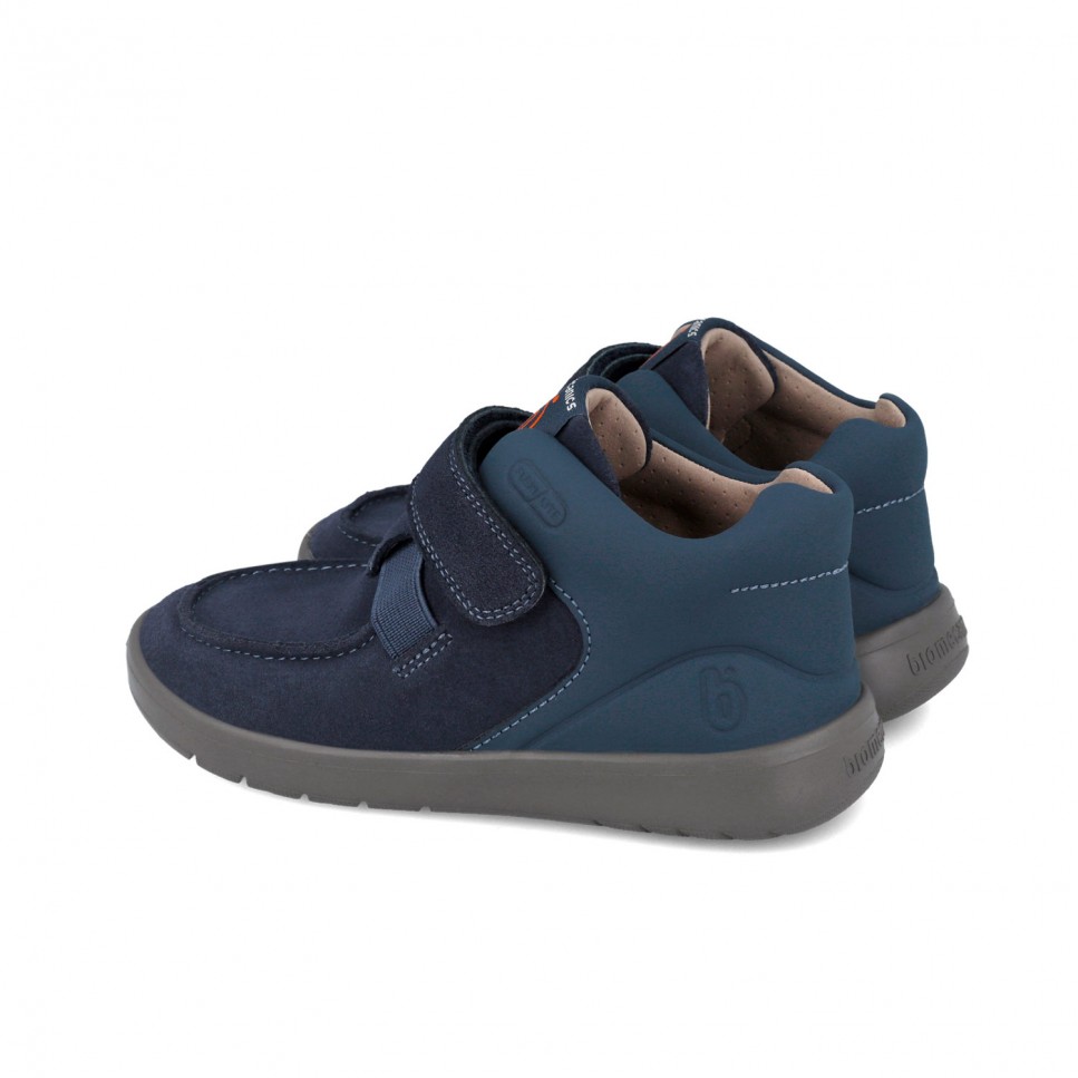 Botín barefoot biomecanics niño azul marino