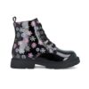 Bota militar garvalin charol flores