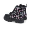 Bota militar garvalin charol flores