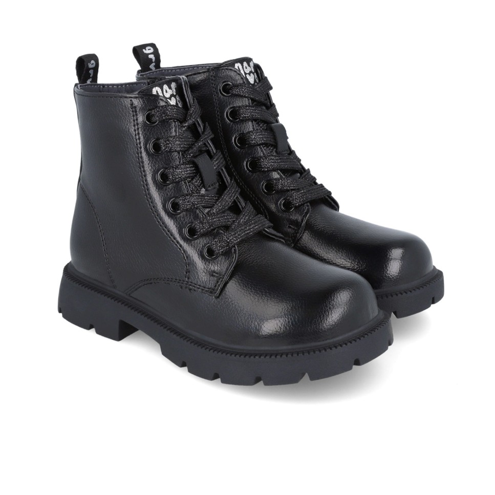 Bota militar Garvalín negro
