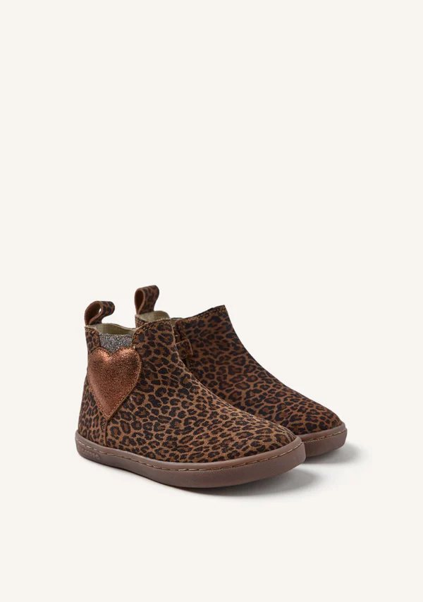 Botin bareoot Gioseppo leopardo corazon