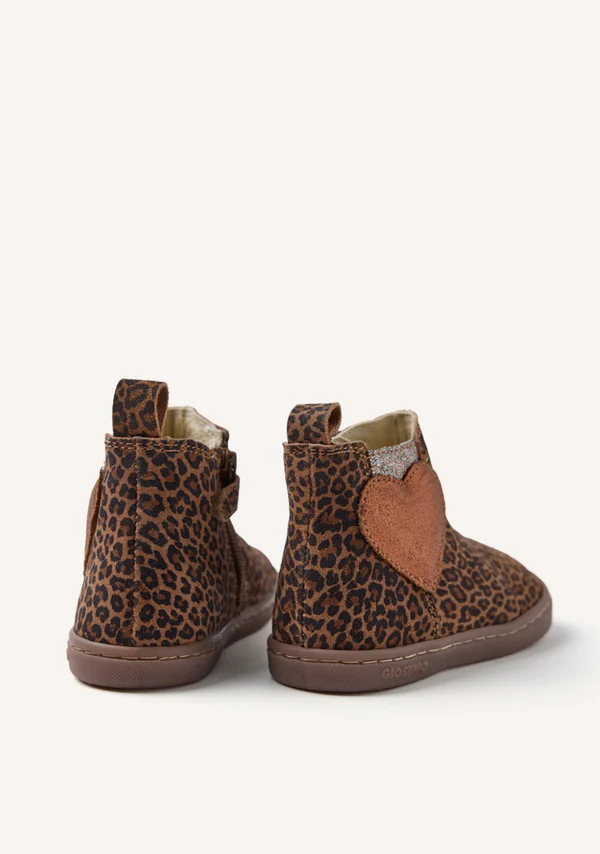 Botin bareoot Gioseppo leopardo corazon